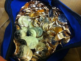 Dollar coins make me feel like a pirate.jpg